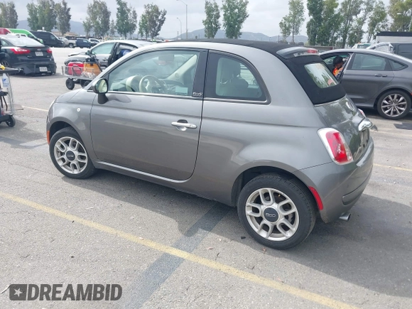 2012 FIAT 500 Pop with VIN 3C3CFFDR2CT131787, listed as a IAAI auction lot 42172058 with 133,556 mi miles and . Bid and sale history available at DreamBid. Image 3.