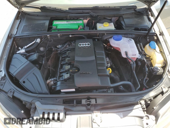 2008 Audi A4 2.0T with VIN WAUAF78E58A162740, listed as a Copart auction lot 60241235 with 124,040 mi miles and Clean title. Bid and sale history available at DreamBid. Image 11.