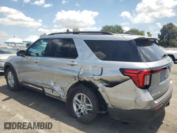 2025 Ford Explorer Active with VIN 1FMUK7DH9SGA20466, listed as a Copart auction lot 56994125 with 6,176 mi miles and Salvage title. Bid and sale history available at DreamBid. Image 2.