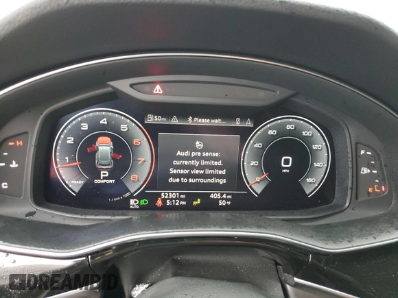 2020 Audi Q8 Premium Plus z VIN WA1EVAF1XLD004366, wystawiony jako Copart lot #75661534 z przebiegiem 52 301 mil mil oraz Szkoda całkowita • Salvage title. Historia ofert i sprzedaży dostępna na DreamBid. Obrazek 9.