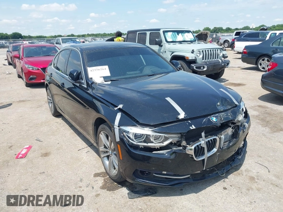 2018 BMW 3 Series 330i with VIN WBA8B9G57JNU96225, listed as a IAAI auction lot 42356264 with 71,465 mi miles and . Bid and sale history available at DreamBid. Image 1.