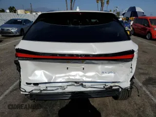 2023 Lexus RX with VIN 2T2BAMBA7PC018350, listed as a Copart auction lot 66975514 with 12,309 mi miles and Salvage Title. Bid and sale history available at carsss.com. Image 6.