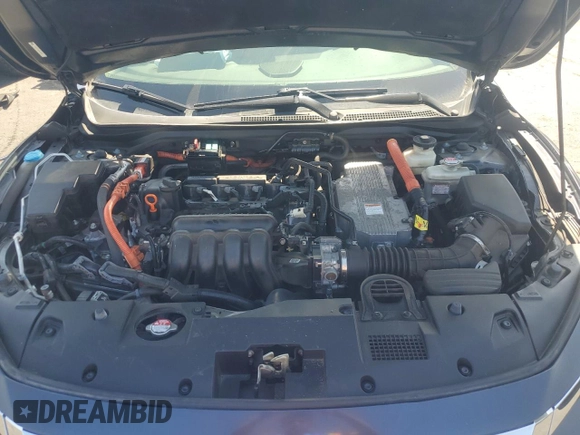 2019 Honda Insight Touring with VIN 19XZE4F90KE015579, listed as a Copart auction lot 58821075 with 26,560 mi miles and Salvage title. Bid and sale history available at DreamBid. Image 11.