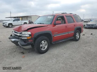 2002 Chevrolet Tahoe LT with VIN 1GNEC13Z82R151882, listed as a Copart auction lot 49124165 with 237,184 mi miles and Salvage Title. Bid and sale history available at carsss.com. Image 1.