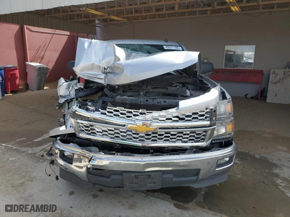 2014 Chevrolet Silverado 1500 LT with VIN 1GCRCREC1EZ120690, listed as a Copart auction lot 49311185 with 0 mi miles and Salvage Title. Bid and sale history available at carsss.com. Image 5.