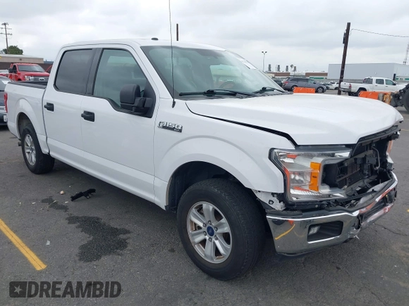 2018 Ford F-150 XL with VIN 1FTEW1CB4JKC87131, listed as a IAAI auction lot 42120579 with 93,143 mi miles. Bid and sale history available at carsss.com. Image 1.