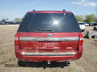 2016 Ford Expedition Max Limited z VIN 1FMJK2AT2GEF20373, wystawiony jako Copart lot #52705175 z przebiegiem 142 151 mil mil oraz Szkoda całkowita • Salvage title. Historia ofert i sprzedaży dostępna na DreamBid. Obrazek 6.