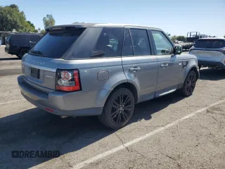 2012 Land Rover Range Rover Sport HSE Lux with VIN SALSK2D42CA720208, listed as a Copart auction lot 57854285 with 89,732 mi miles and Salvage title. Bid and sale history available at DreamBid. Image 3.