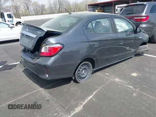 2024 Mitsubishi Mirage ES с VIN ML32FUFJ3RHF00320, выставлен на аукционе IAAI как лот 41879333 с пробегом 28 189 миль миль и . История ставок и продаж доступна на DreamBid. Изображение 4.