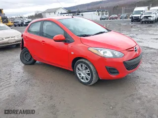 2013 Mazda Mazda2 Sport with VIN JM1DE1KZ2D0159998, listed as a IAAI auction lot 41659276 with 56,579 mi miles. Bid and sale history available at carsss.com. Image 1.