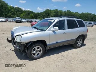2002 Hyundai Santa Fe GLS with VIN KM8SC13D42U334401, listed as a Copart auction lot 60467854 with 187,404 mi miles and Salvage Title. Bid and sale history available at carsss.com. Image 1.