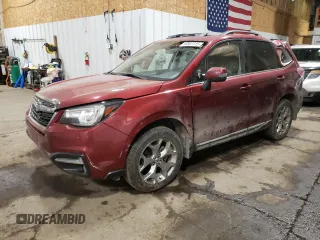 2018 Subaru Forester Touring with VIN JF2SJAWC9JH609122, listed as a Copart auction lot 48861315 with 50,957 mi miles and Salvage Title. Bid and sale history available at DreamBid. Image 1.