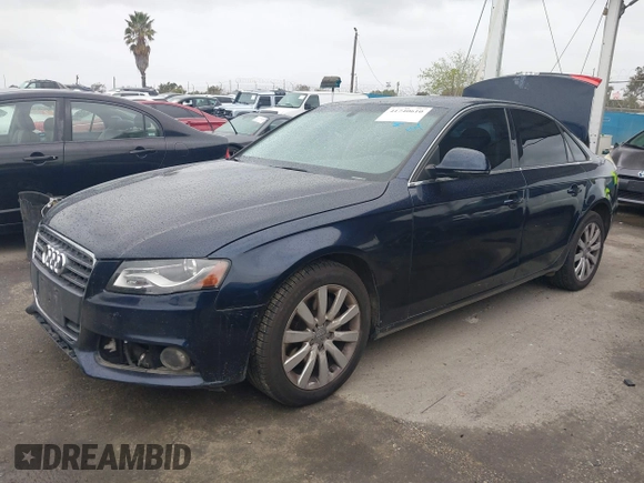 2009 Audi A4 2.0T Prem Plus with VIN WAUSF78K19N031485, listed as a IAAI auction lot 41740610 with 90,678 mi miles. Bid and sale history available at carsss.com. Image 17.