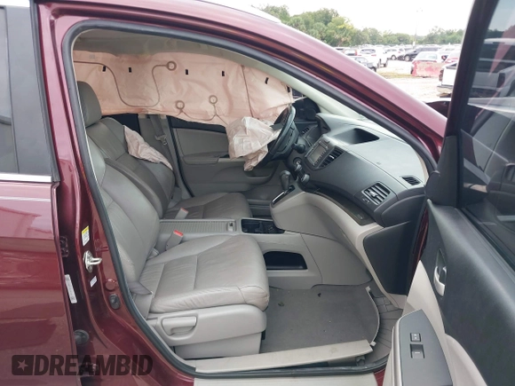 2013 Honda CR-V EX-L with VIN 5J6RM3H75DL011041, listed as a IAAI auction lot 40466669 with 87,594 mi miles and . Bid and sale history available at DreamBid. Image 5.