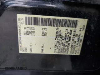 2012 Nissan Maxima SV с VIN 1N4AA5AP5CC854680, выставлен на аукционе Copart как лот 59603925 с пробегом 142 392 миль миль и Чистый • Clean title. История ставок и продаж доступна на DreamBid. Изображение 12.