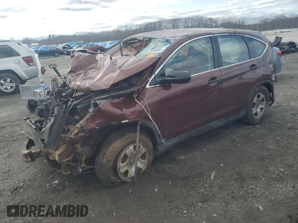 2015 Honda CR-V LX with VIN 5J6RM4H34FL090739, listed as a Copart auction lot 52336865 with Not Provided miles and Clean Title. Bid and sale history available at DreamBid. Image 1.