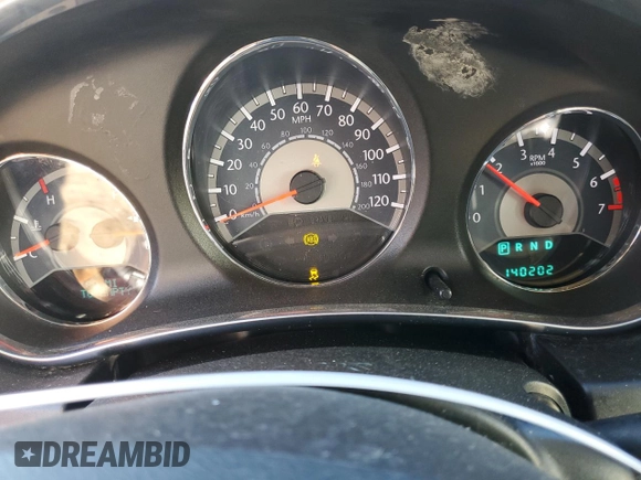 2012 Chrysler 200 Touring with VIN 1C3CCBBB8CN205852, listed as a Copart auction lot 47953065 with 140,202 mi miles and Salvage Title. Bid and sale history available at DreamBid. Image 9.