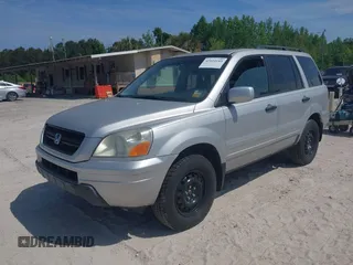2003 Honda Pilot EX with VIN 2HKYF18653H508827, listed as a IAAI auction lot 42010185 with 236,436 mi miles and . Bid and sale history available at DreamBid. Image 2.