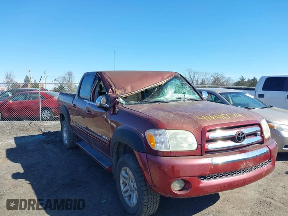 2005 Toyota Tundra SR5 with VIN 5TBDT44145S470872, listed as a IAAI auction lot 41640314 with 127,793 mi miles and . Bid and sale history available at DreamBid. Image 6.