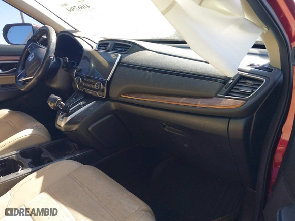 2019 Honda CR-V Touring with VIN 2HKRW1H9XKH500025, listed as a IAAI auction lot 41667564 with 73,889 mi miles. Bid and sale history available at carsss.com. Image 5.