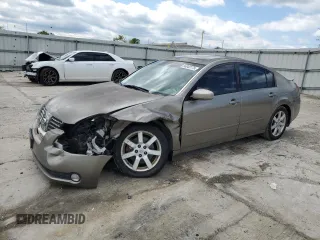 2005 Nissan Maxima SL with VIN 1N4BA41E15C811812, listed as a Copart auction lot 56043175 with 153,725 mi miles and Salvage title. Bid and sale history available at DreamBid. Image 1.