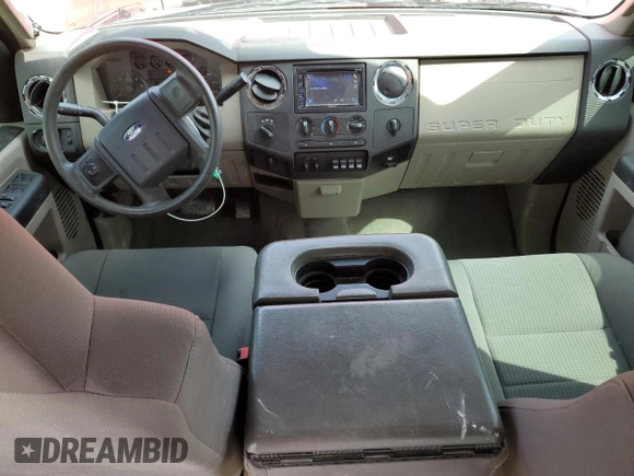 2010 Ford F-350 with VIN 1FTWW3BY7AEA01275, listed as a Copart auction lot 49258825 with 212,004 mi miles and Salvage title. Bid and sale history available at DreamBid. Image 8.