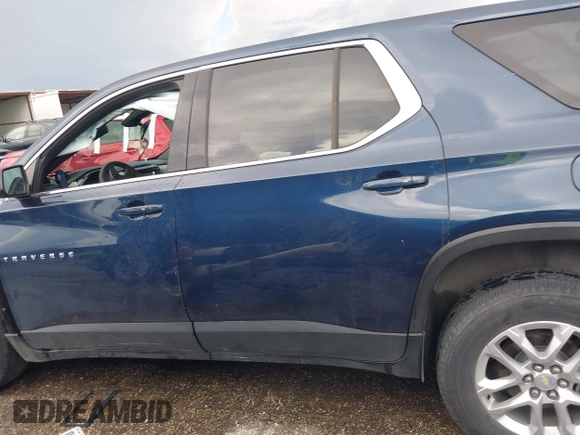 2023 Chevrolet Traverse LS with VIN 1GNERFKW5PJ115835, listed as a IAAI auction lot 42596841 with 32,937 mi miles and . Bid and sale history available at DreamBid. Image 15.