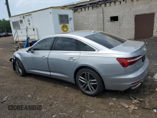 2019 Audi A6 Premium with VIN WAUD8AF24KN129211, listed as a Copart auction lot 59835875 with 56,105 mi miles and Salvage title. Bid and sale history available at DreamBid. Image 2.