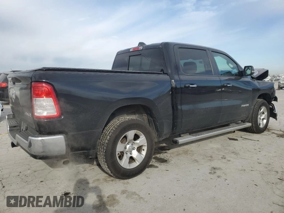 2020 Ram 1500 Big Horn with VIN 1C6RRFFG1LN393543, listed as a Copart auction lot 46511225 with 73,581 mi miles and Salvage Title. Bid and sale history available at carsss.com. Image 3.