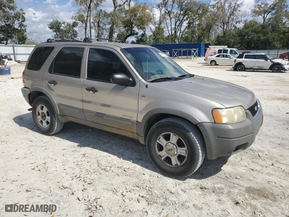 2001 Ford Escape XLT with VIN 1FMYU04141KB50947, listed as a Copart auction lot 47617995 with 132,962 mi miles and Salvage Title. Bid and sale history available at carsss.com. Image 4.