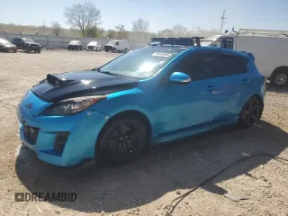 2010 Mazda 3 with VIN JM1BL1H36A1281348, listed as a Copart auction lot 46548465 with Not Provided miles and Salvage Title. Bid and sale history available at carsss.com. Image 1.
