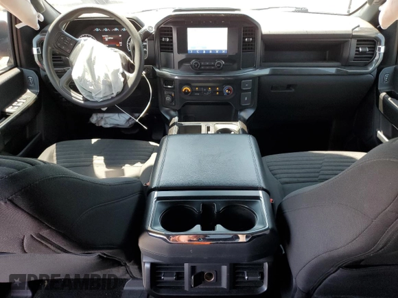 2022 Ford F-150 XL with VIN 1FTFW1E50NKD66183, listed as a Copart auction lot 62150545 with 64,968 mi miles and Salvage title. Bid and sale history available at DreamBid. Image 8.