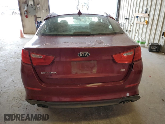 2014 Kia Optima LX with VIN 5XXGM4A72EG320626, listed as a Copart auction lot 47897445 with 169,194 mi miles and Clean Title. Bid and sale history available at carsss.com. Image 6.