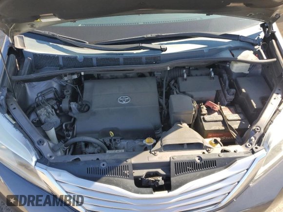2015 Toyota Sienna Limited with VIN 5TDDK3DCXFS098042, listed as a Copart auction lot 48187255 with 74,509 mi miles and Salvage Title. Bid and sale history available at DreamBid. Image 12.