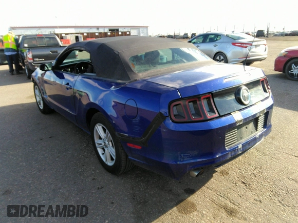 2014 Ford Mustang V6 with VIN 1ZVBP8EM0E5306721, listed as a IAAI auction lot 41671316 with 172,354 mi miles. Bid and sale history available at carsss.com. Image 3.
