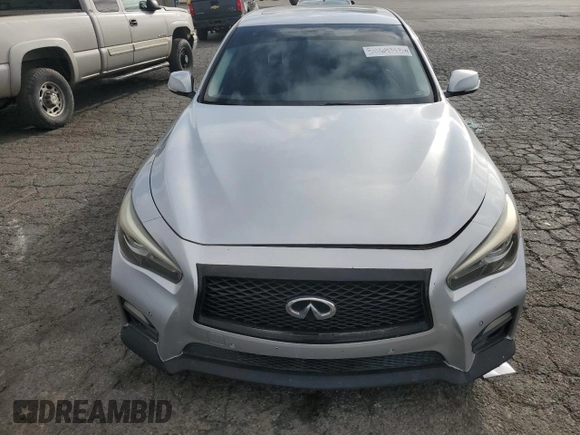2014 Infiniti Q50 Hybrid Sport with VIN JN1AV7AP9EM691980, listed as a Copart auction lot 51164315 with 168,828 mi miles and Clean Title. Bid and sale history available at carsss.com. Image 5.
