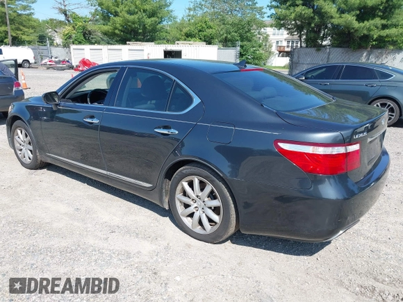 2008 Lexus LS 460 with VIN JTHBL46F885083337, listed as a IAAI auction lot 42409781 with 162,018 mi miles and . Bid and sale history available at DreamBid. Image 3.