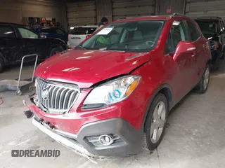 2015 Buick Encore Convenience with VIN KL4CJFSB4FB264728, listed as a IAAI auction lot 41690691 with 101,731 mi miles. Bid and sale history available at carsss.com. Image 17.