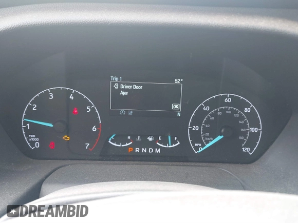 2020 Ford Transit Cargo with VIN 1FTBR2CG1LKB43034, listed as a IAAI auction lot 41668193 with 56,827 mi miles and . Bid and sale history available at DreamBid. Image 15.