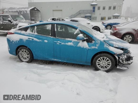 2022 Toyota Prius LE with VIN JTDKAMFPXN3201668, listed as a Copart auction lot 42558185 with 20,139 mi miles and Salvage title. Bid and sale history available at DreamBid. Image 4.