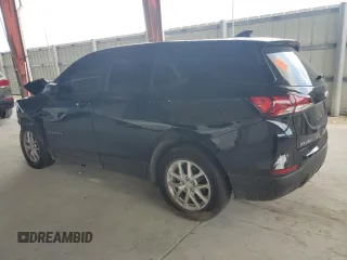 2023 Chevrolet Equinox LS with VIN 3GNAXHEG9PL154005, listed as a Copart auction lot 57805865 with Not provided miles and Salvage title. Bid and sale history available at DreamBid. Image 2.