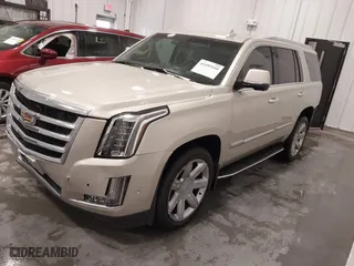 2017 Cadillac Escalade Luxury with VIN 1GYS4BKJ5HR254402, listed as a IAAI auction lot 41492160 with 76,419 mi miles. Bid and sale history available at carsss.com. Image 18.