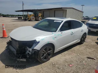 2023 Acura Integra Technology z VIN 19UDE4H6XPA008552, wystawiony jako Copart lot #52537315 z przebiegiem 43 412 mil mil oraz Szkoda całkowita • Salvage title. Historia ofert i sprzedaży dostępna na DreamBid. Obrazek 1.