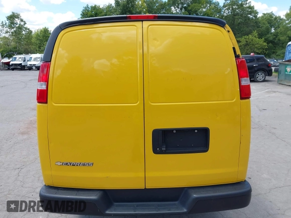 2021 Chevrolet Express Cargo with VIN 1GCWGAFP8M1175144, listed as a IAAI auction lot 42815392 with 57,298 mi miles and . Bid and sale history available at DreamBid. Image 16.