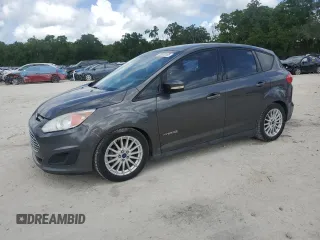 2016 Ford C-Max SE with VIN 1FADP5AU2GL109652, listed as a Copart auction lot 52605185 with 97,446 mi miles and Salvage Title. Bid and sale history available at carsss.com. Image 1.