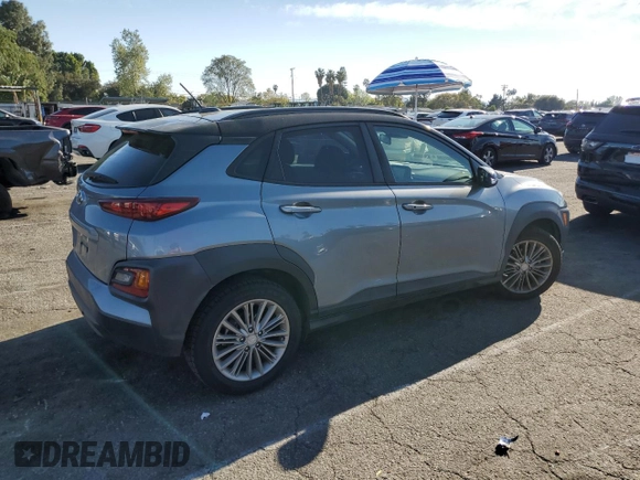 2019 Hyundai Kona SEL with VIN KM8K22AA9KU354998, listed as a Copart auction lot 50656675 with 29,204 mi miles and Salvage Title. Bid and sale history available at carsss.com. Image 3.