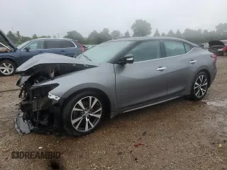 2017 Nissan Maxima S with VIN 1N4AA6APXHC373577, listed as a Copart auction lot 58855705 with Not provided miles and Salvage title. Bid and sale history available at DreamBid. Image 1.