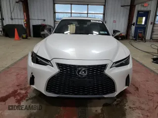 2021 Lexus IS with VIN JTHC81F20M5047119, listed as a Copart auction lot 87602185 with 16,575 mi miles and Salvage Title. Bid and sale history available at carsss.com. Image 5.