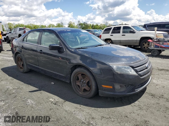 2011 Ford Fusion SE with VIN 3FAHP0HG9BR315758, listed as a Copart auction lot 52935145 with 191,424 mi miles and Clean Title. Bid and sale history available at carsss.com. Image 4.
