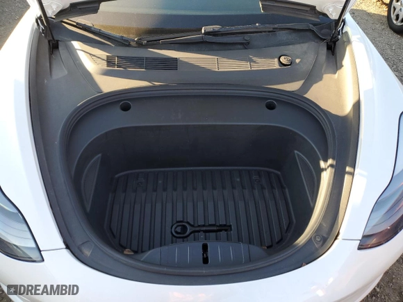 2022 Tesla Model 3 with VIN 5YJ3E1EAXNF110441, listed as a Copart auction lot 41755465 with 47,870 mi miles and Salvage Title. Bid and sale history available at carsss.com. Image 11.